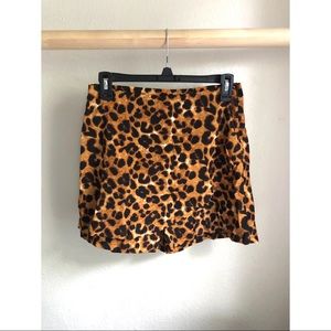BRAND NEW Mini Skort - Cheetah/Animal Print